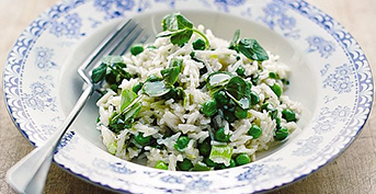 RICE WITH PEAS