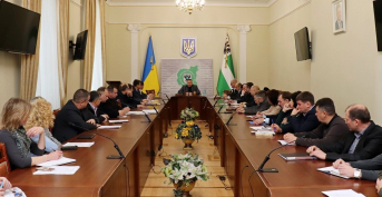 The meeting of the operational committee of the Regional State Administration on the providing qualitative energy services in the Chernihiv region.